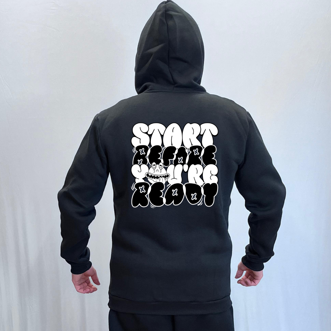 Moletom Start Before You’re Ready preto