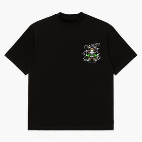 Camiseta Oversized DUARTY Street Bunny preta