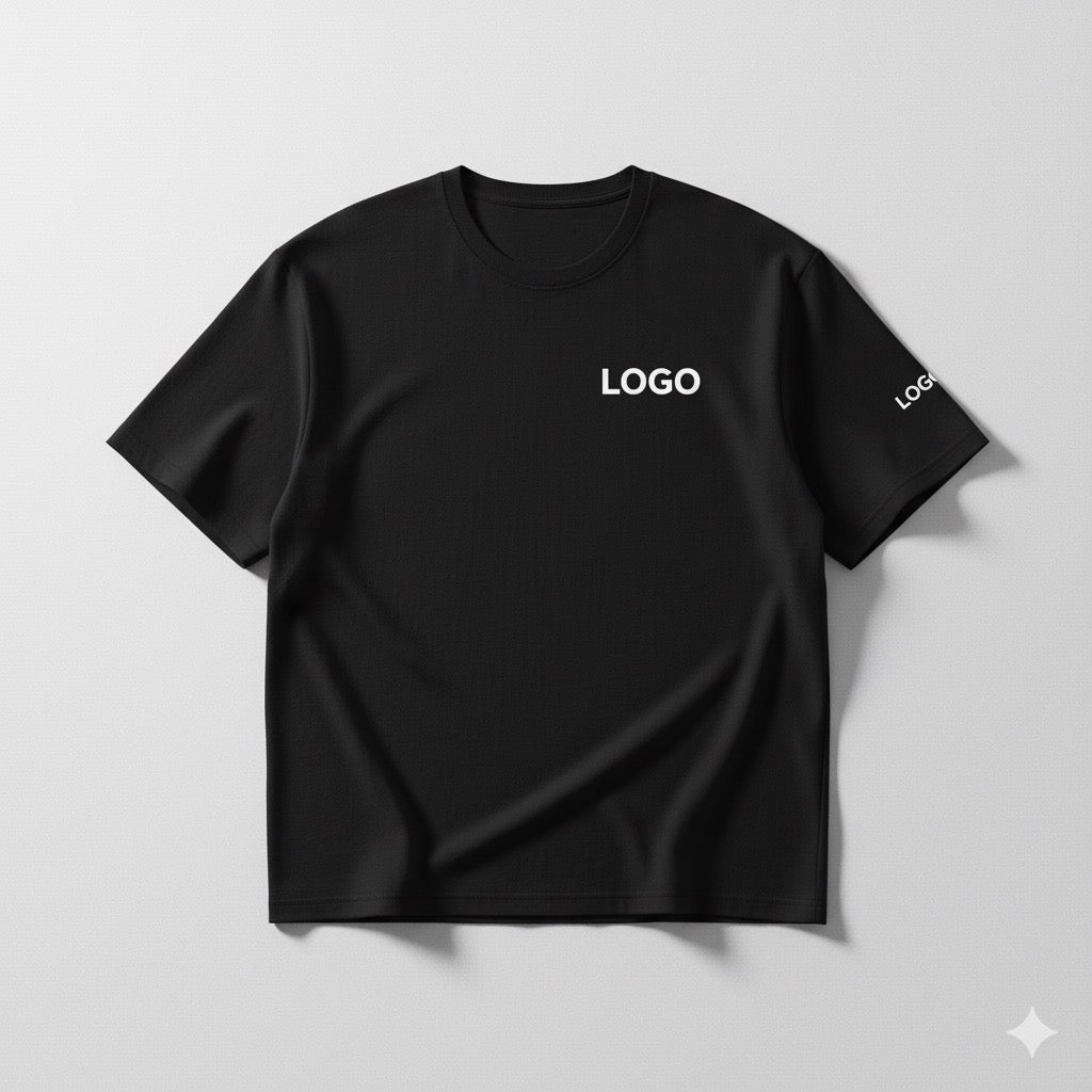 Camiseta Oversized Personalizada azul marinho