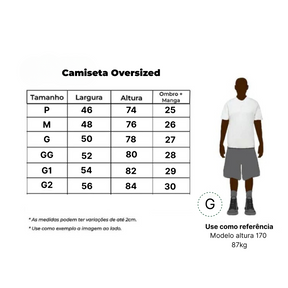 Camiseta Oversized DUARTY Street Before You´Re READY Branca