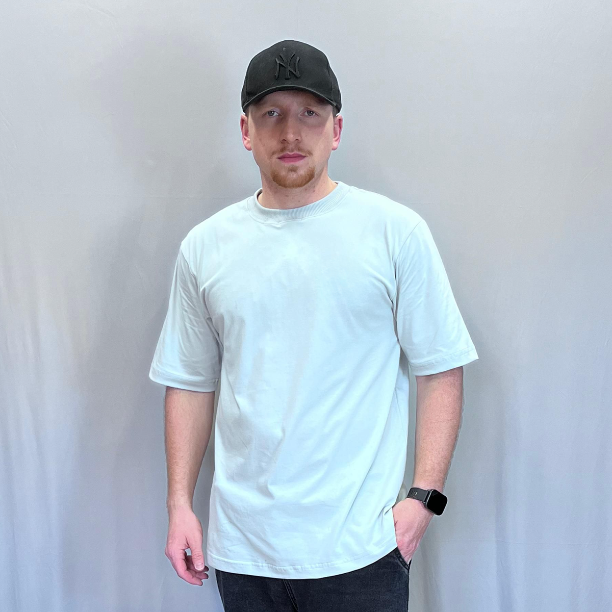 Kit 3 Camisetas Oversized basic branca