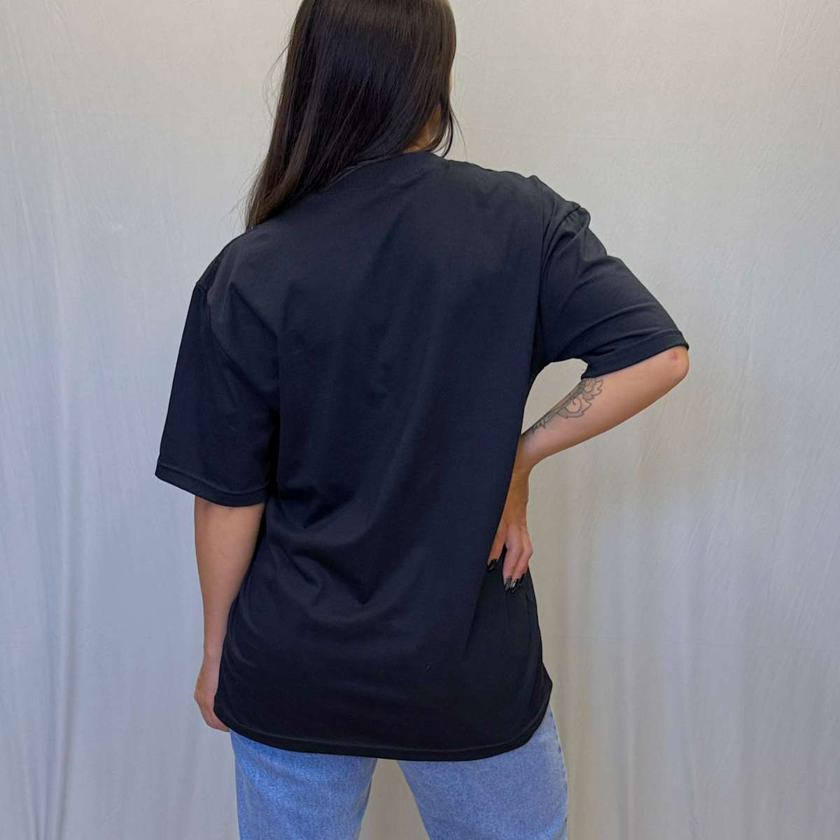 Kit 3 Camisetas Oversized basic branca